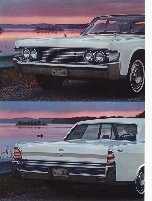 1965 Lincoln Continental Brochure Page 7